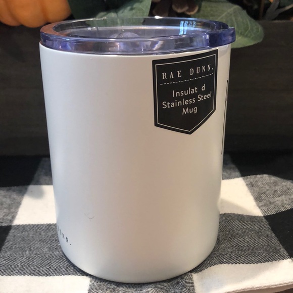 NWT Rae Dunn Pumpkin Spice insulated mug ☕️ 🎃 - Picture 2 of 4